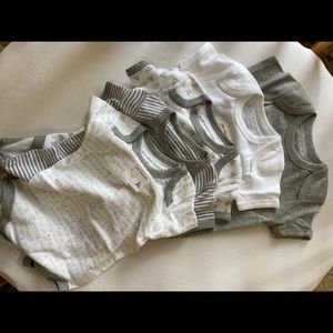 Burts and bee onesies